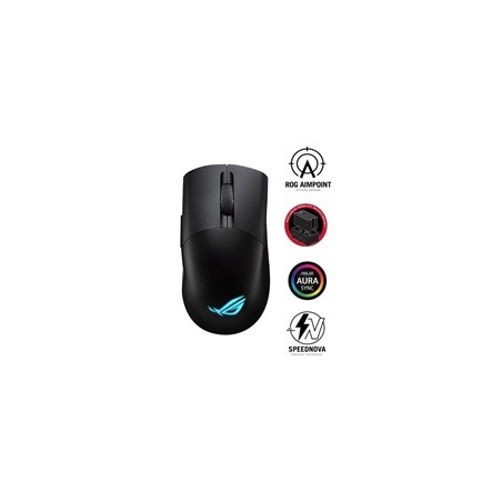ASUS myš ROG KERIS WIRELESS AIMPOINT (P709), RGB, Bluetooth, černá