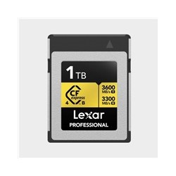 Lexar CFexpress 4.0 Pro Gold R3600/W3300 1TB