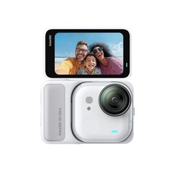 Insta360 GO Ultra miniaturní akční kamera, 4K Ultra HD, 60fps, magnetický systém uchycení, bílá