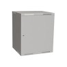 Solarix rozvaděč nástěnný skládaný SENSA LITE 12U 450mm, dveře plech, RAL 7035