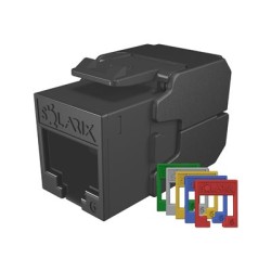 Solarix Samořezný keystone CAT6 UTP SXKJ-6-UTP-RAL-SA, RAL FIT moduly, SECURE CAP, Component Level a 4PPoE certifikace
