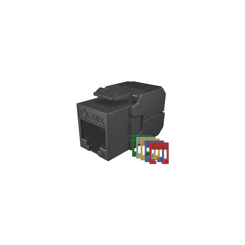Solarix Samořezný keystone CAT6 UTP SXKJ-6-UTP-RAL-SA, RAL FIT moduly, SECURE CAP, Component Level a 4PPoE certifikace