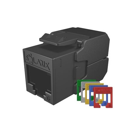 Solarix Samořezný keystone CAT6 UTP SXKJ-6-UTP-RAL-SA, RAL FIT moduly, SECURE CAP, Component Level a 4PPoE certifikace