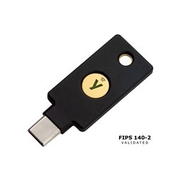 YubiKey 5C NFC FIPS - USB-C, single-factor,2FA,multi-factor,FIDO2,U2F,OTP,OpenPGP,Smartcard