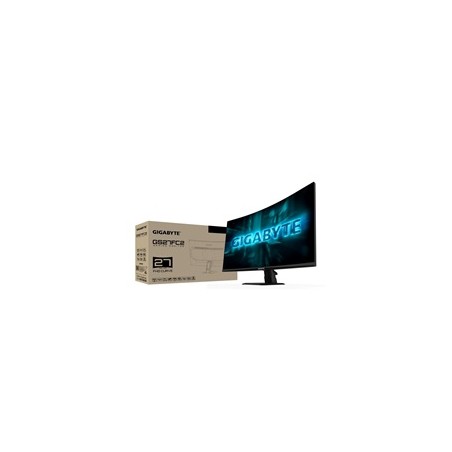 GIGABYTE LCD - 27" Gaming monitor GS27FC2, Prohnutý VA 1500R, 1920x1080 FHD, 240Hz, 3000:1, 350cd/m2, 1ms, 2xHDMI, 1xDP