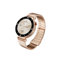 Garett Smartwatch ROSE zlatá, Solid steel