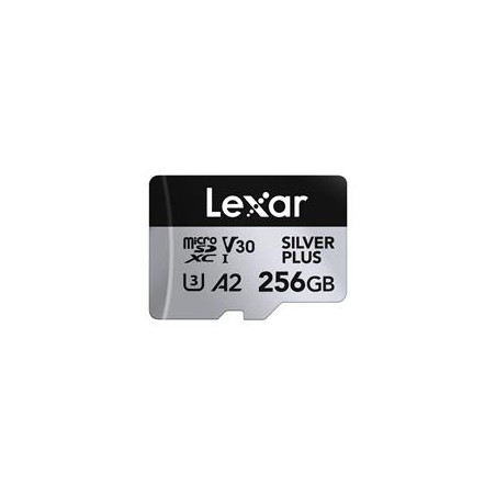 Lexar microSDXC Professional SILVER Plus UHS-I/U3/A2/4K R205/W150 (V30) 256GB