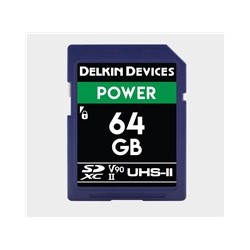 Delkin SD Power 2000X UHS-II U3 (V90) R300/W250 64GB