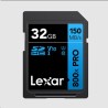 Lexar SDHC 800x Pro UHS-I cards, C10 (V10) U1, R150, 32GB