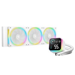 DEEPCOOL Vodní chladič LQ360 ULTRA , ARGB, 3x 120mm, AM5, LGA1851, bílá