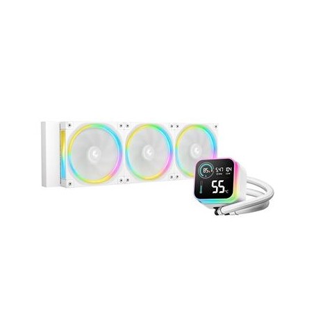 DEEPCOOL Vodní chladič LQ360 ULTRA , ARGB, 3x 120mm, AM5, LGA1851, bílá