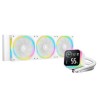 DEEPCOOL Vodní chladič LQ360 ULTRA , ARGB, 3x 120mm, AM5, LGA1851, bílá