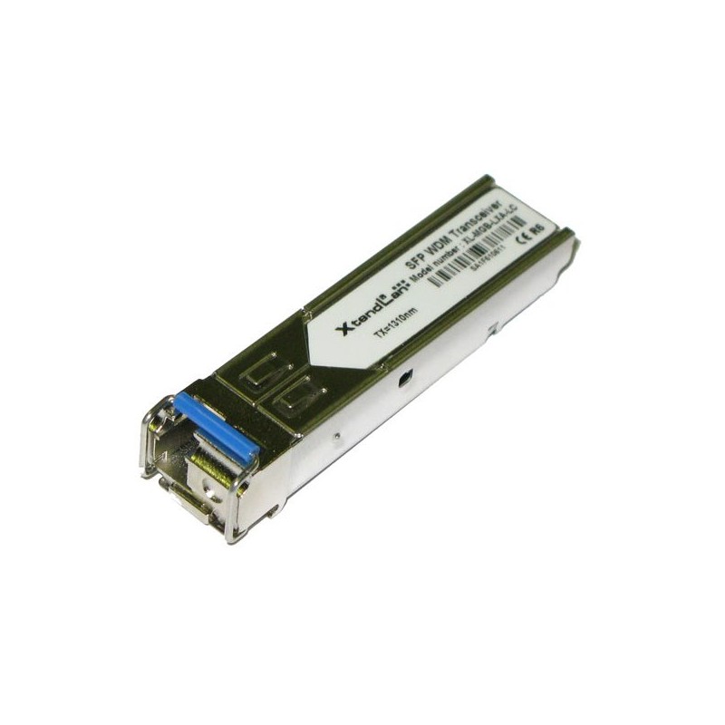 SFP modul SM, LC, 10km, WDM (1310nm/1550nm), 1,25 Gb/s (CISCO,DELL,Planet,ZyXEL,TP-LINK,UBNT,MikroTik komp.)