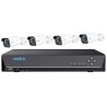 REOLINK bezpečnostní kamerový set NVS8-8MB4, RLK8-800B4, 4x Kamera, 8MP, 2TB