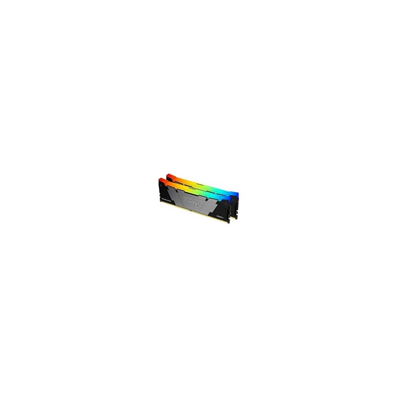 BAZAR KINGSTON DIMM DDR4 32GB (Kit of 2) 3600MT/s CL16 1Gx8 FURY Renegade RGB (POŠKOZENÝ OBAL)