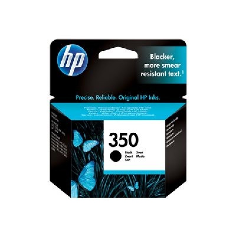 HP 350 Black Ink Cart, 4,5 ml, CB335EE (200 pages)