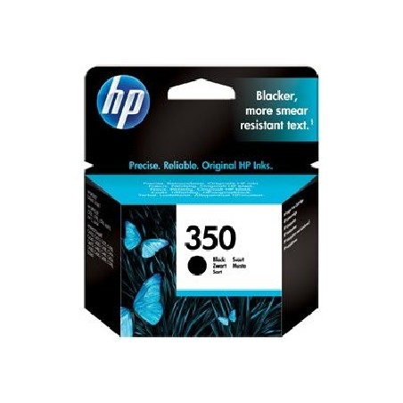 HP 350 Black Ink Cart, 4,5 ml, CB335EE (200 pages)