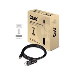 Club3D Kabel USB Typ C na DisplayPort 1.4 8K 60Hz (M/M), 1,8m