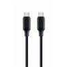 GEMBIRD Kabel USB PD (Power Delivery), 60W, Type-C na Type-C kabel (CM/CM), 1,5m, datový a napájecí, černá