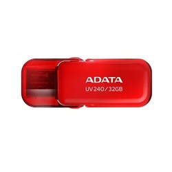 ADATA Flash Disk 32GB UV240, USB 2.0 Dash Drive, červená