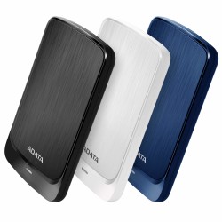 ADATA Externí HDD 2TB 2,5" USB 3.1 AHV320, bílý