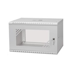LEXI-Net 19" nástěnný rozvaděč Basic 6U 520x450 - rozložený