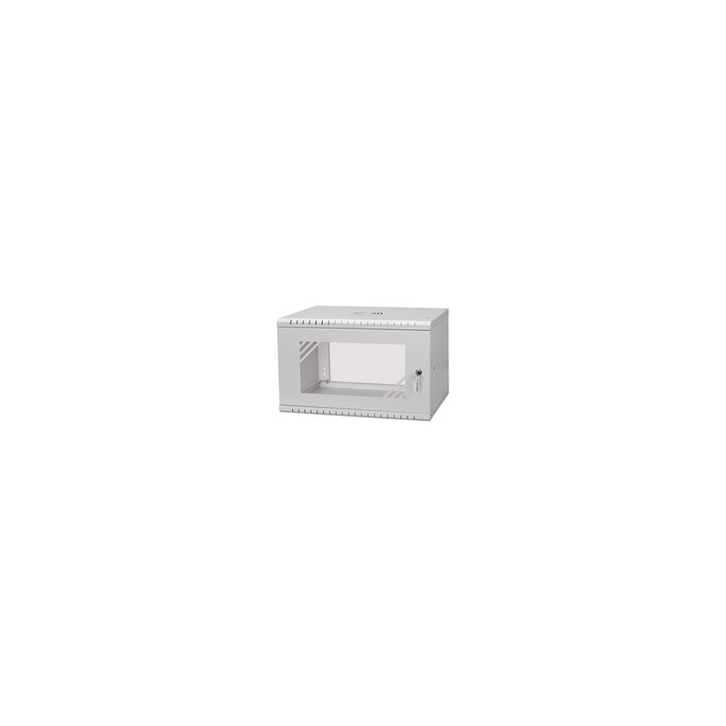 LEXI-Net 19" nástěnný rozvaděč Basic 6U 520x450 - rozložený
