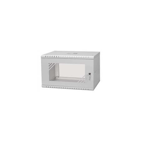 LEXI-Net 19" nástěnný rozvaděč Basic 6U 520x450 - rozložený