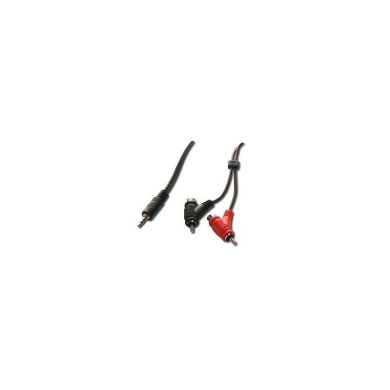 PremiumCord Kabel Jack 3.5mm-2xCINCH+2xCINCH M/M 2m KJACKCINA2