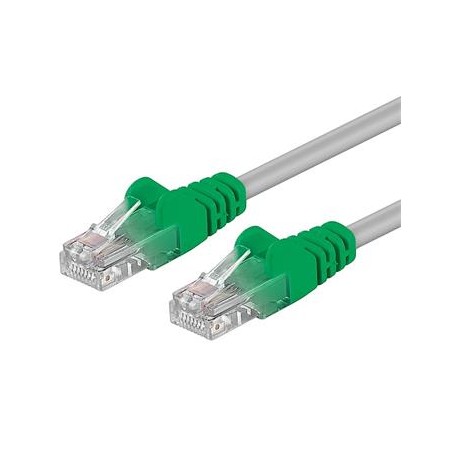 PremiumCord Patch kabel Cat5E UTP, délka 7m, křížený, šedá