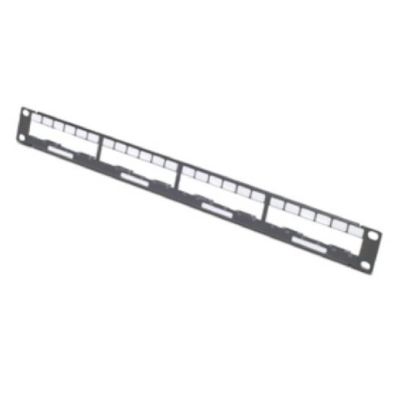 APC Data Distribution 1U Panel, Holds 4 each Data Distribution Cables for a Total of 24 Ports