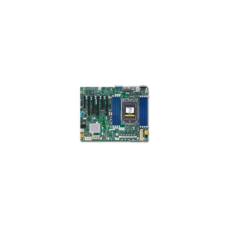 SUPERMICRO MB 1xSP3 (Epyc 7000 SoC), 8x DDR4,8xSATA3 + 8xSAS3 +2x NVMe, 1xM.2, PCIe 3.0 (3 x16,3 x8), IPMI, 2x LAN, bulk