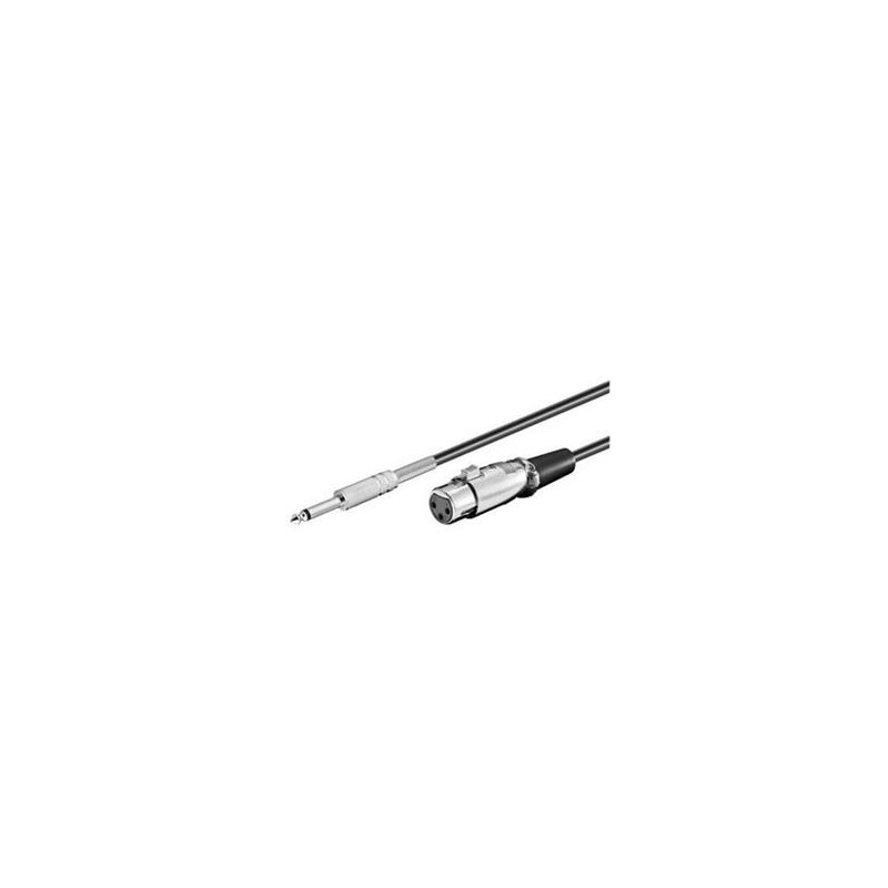 PremiumCord Kabel Jack 6.3mm-XLR M/F 6m KJACKXLR01