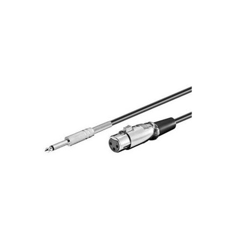 PremiumCord Kabel Jack 6.3mm-XLR M/F 6m KJACKXLR01