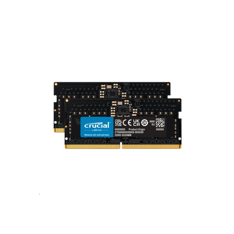 Crucial DDR5 16GB (2x8GB) SODIMM 5600MHz CL46 (16Gbit)