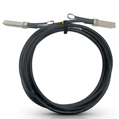 Nvidia Mellanox® Passive Copper cable, IB HDR, up to 200Gb/s, QSFP56, LSZH, 2m, black pulltab, 26AWG