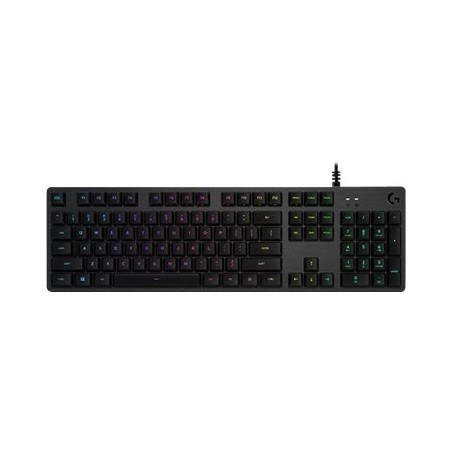 Logitech G512 Carbon RGB Mechanical Gaming Keyboard, GX Blue (Clicky) - CARBON - US INT'L - INTNL