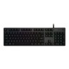 Logitech G512 Carbon RGB Mechanical Gaming Keyboard, GX Blue (Clicky) - CARBON - US INT'L - INTNL