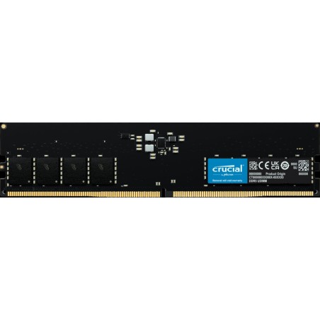 Crucial DDR5 32GB DIMM 4800MHz CL40 černá