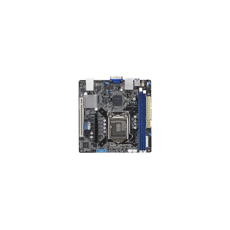ASUS P12R-I/LGA-1200, C252,MiniITX,2DIMM, 1*PCIe x1slot, 6*SATA ports, 2*M2, 2 x Intel® I210AT + 1 x Mgmt LAN, ASMB10