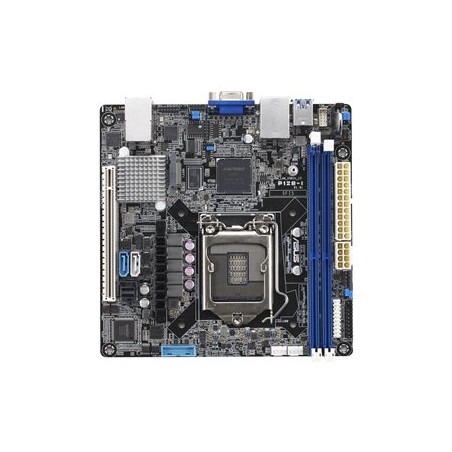 ASUS P12R-I/LGA-1200, C252,MiniITX,2DIMM, 1*PCIe x1slot, 6*SATA ports, 2*M2, 2 x Intel® I210AT + 1 x Mgmt LAN, ASMB10