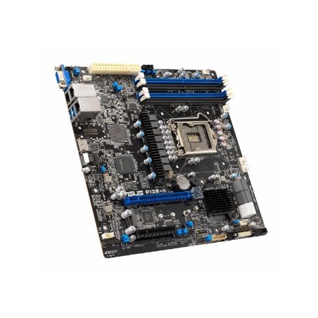 ASUS P12R-M/LGA-1200,C252,MICROATX, 4*DIMM, 1*PCIe x8 slot, 1*PCIe 16 slot, 6*SATA ports, 1*M2, 2 x Intel® I210AT + 1 x Mgmt