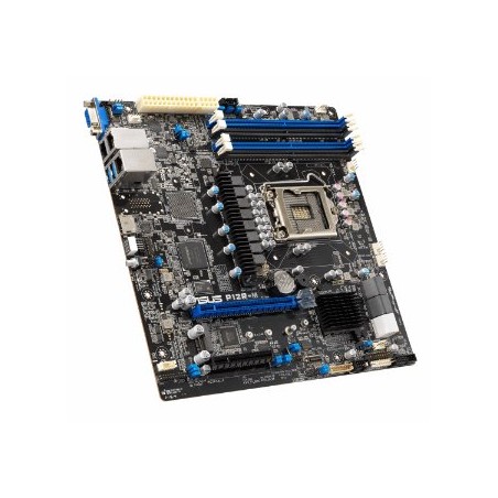 ASUS P12R-M/LGA-1200,C252,MICROATX, 4*DIMM, 1*PCIe x8 slot, 1*PCIe 16 slot, 6*SATA ports, 1*M2, 2 x Intel® I210AT + 1 x Mgmt LAN