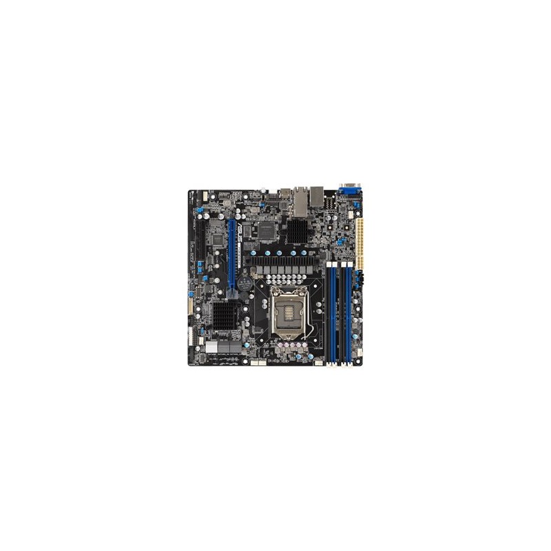 ASUS P12R-M/LGA-1200,C252,MICROATX, 4*DIMM, 1*PCIe x8 slot, 1*PCIe 16 slot, 6*SATA ports, 1*M2, 1 x Dual Port In… 90SB0AC0M1UAY0