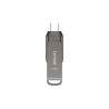 Lexar flash disk 128GB - JumpDrive D400 Dual USB-C & USB-A 3.1 (čtení až 130MB/s)
