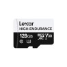 Lexar paměťová karta 128GB High-Endurance microSDHC/microSDXC™ UHS-I card, (čtení/zápis:100/45MB/s) C10 A1 V30 U3