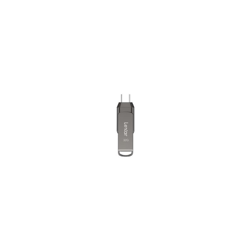 Lexar JumpDrive Dual Drive D400 Type-C/Type-C & Type-A, up to 100MB/s read (USB 3.1) 32GB