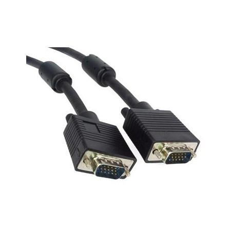 PremiumCord Kabel k monitoru HQ (Coax) 2x ferrit,SVGA 15p, DDC2,3xCoax+8žil, 30m