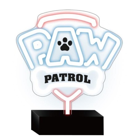 Dekorativní LED neon na stojanu Tlapková patrola - Logo