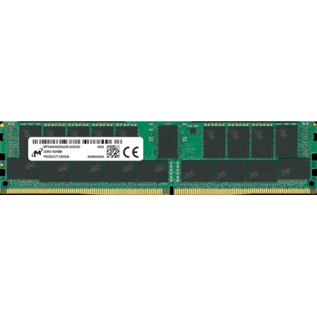Micron DDR4 RDIMM 16GB 2Rx8 3200 CL22 (Single Pack) MTA18ASF2G72PDZ3G2R